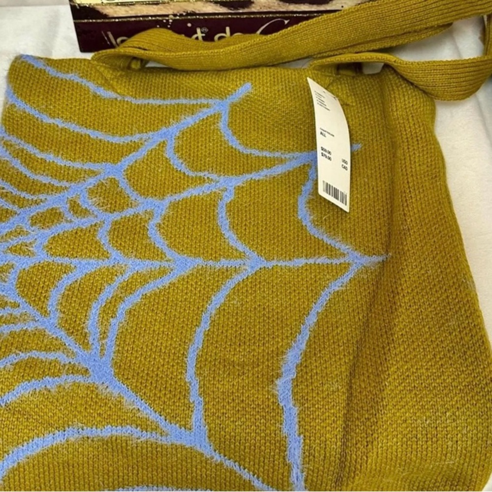 Urban Outfitters SpiderWeb Knit Ellie Icon Tote Bag